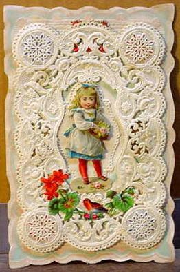 Victorian Valentine card