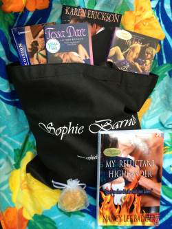 My Reluctant Highland blog prize from Nancy Lee Badger